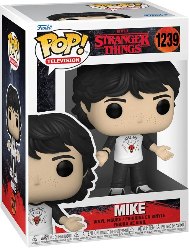 Funko POP! TV: Stranger Things - Mike Wheeler - Collectable Vinyl Figure - Gift Idea - Official Merchandise - Toys for Kids & Adults - TV Fans - Model Figure for Collectors and Display