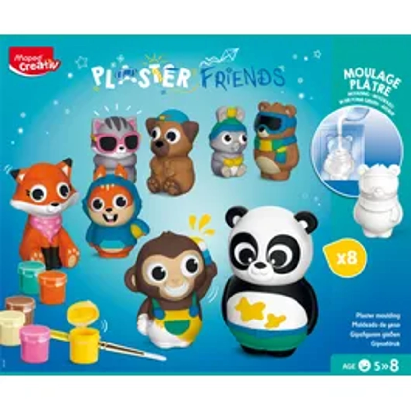 Maped Creativ - Plaster friends - Maxi coffret moulage plâtre