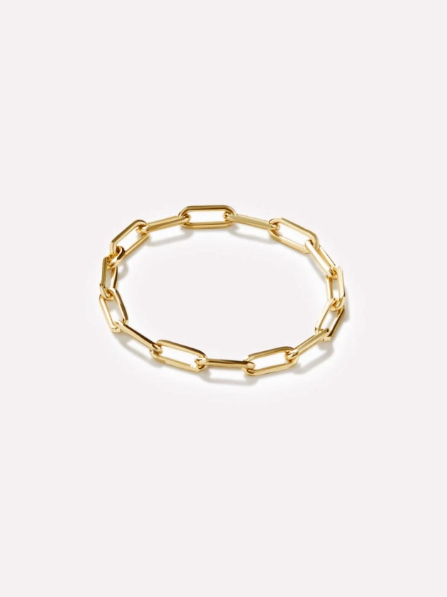 Gold Chain Ring - Shiso | Ana Luisa Jewelry