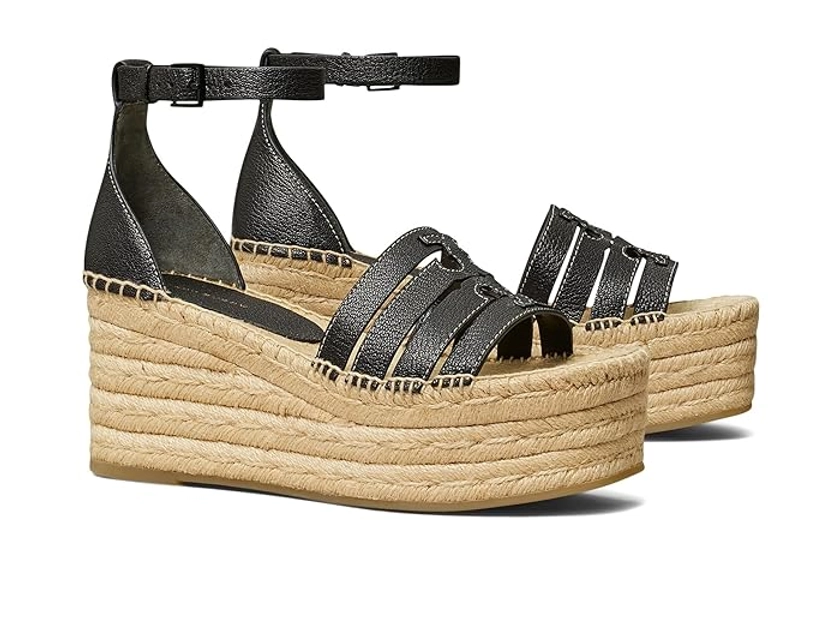 Women's Tory Burch 80 mm Ines Cage Wedge Espadrille