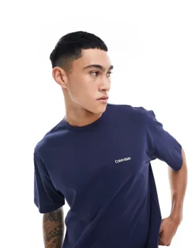 Calvin Klein - Modern Cotton - T-shirt confort - Bleu | ASOS