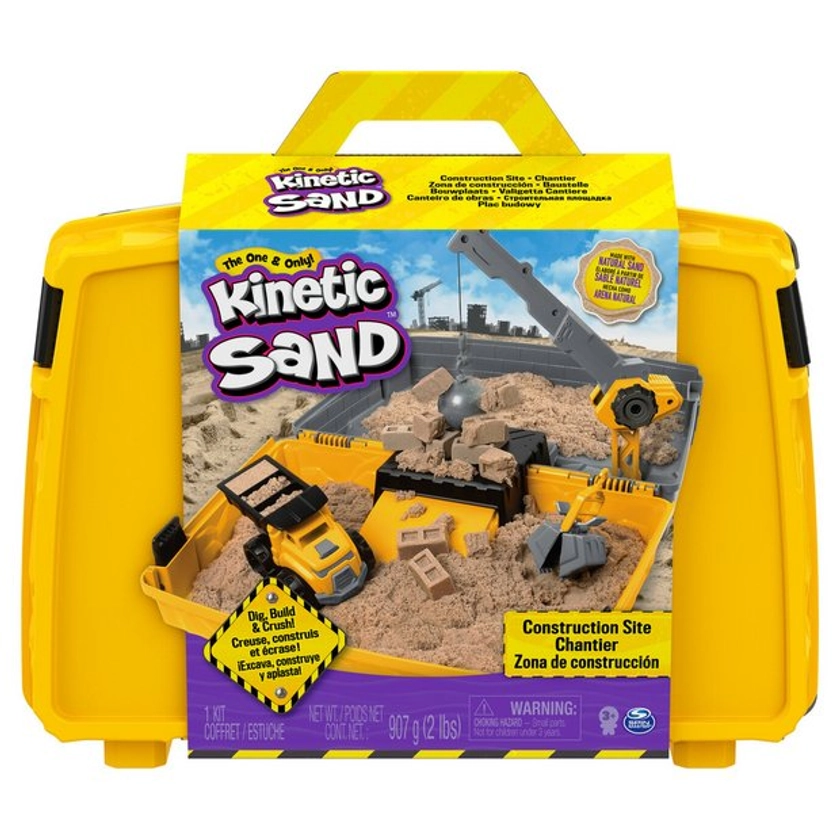 Buy Kinetic Sand Construction Box Playset | Dough and modelling toys | Argos