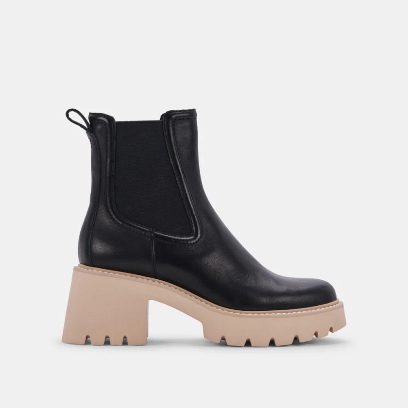 HAWK H2O BOOTIES BLACK LEATHER
