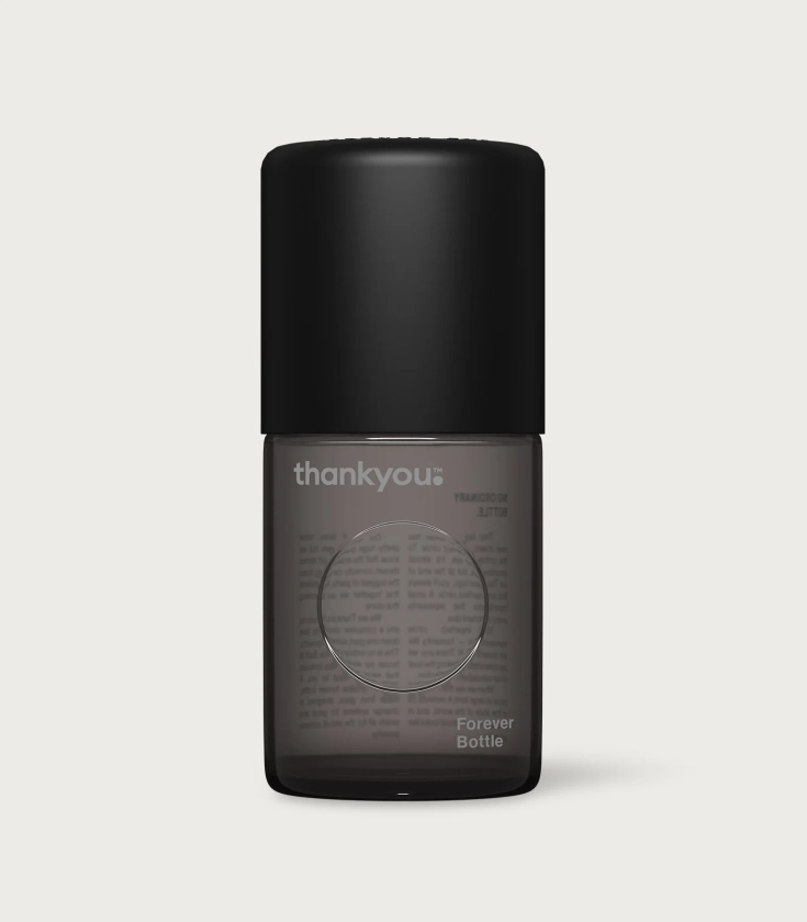 Forever Bottle - Deodorant | Charcoal Glass