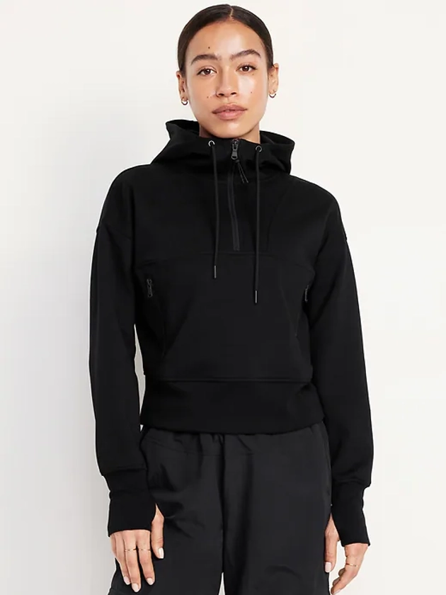 Dynamic Fleece Half-Zip Hoodie