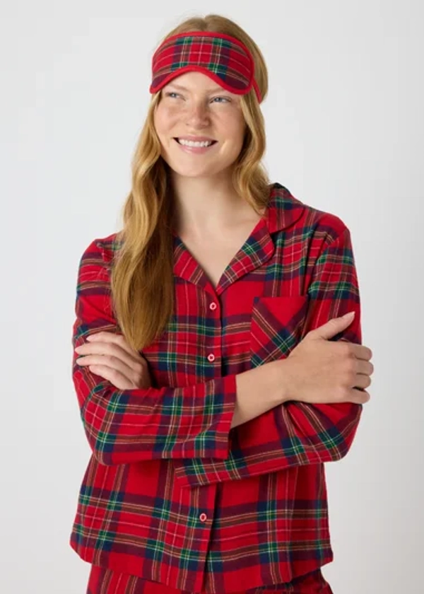 Red Check Pyjama Set