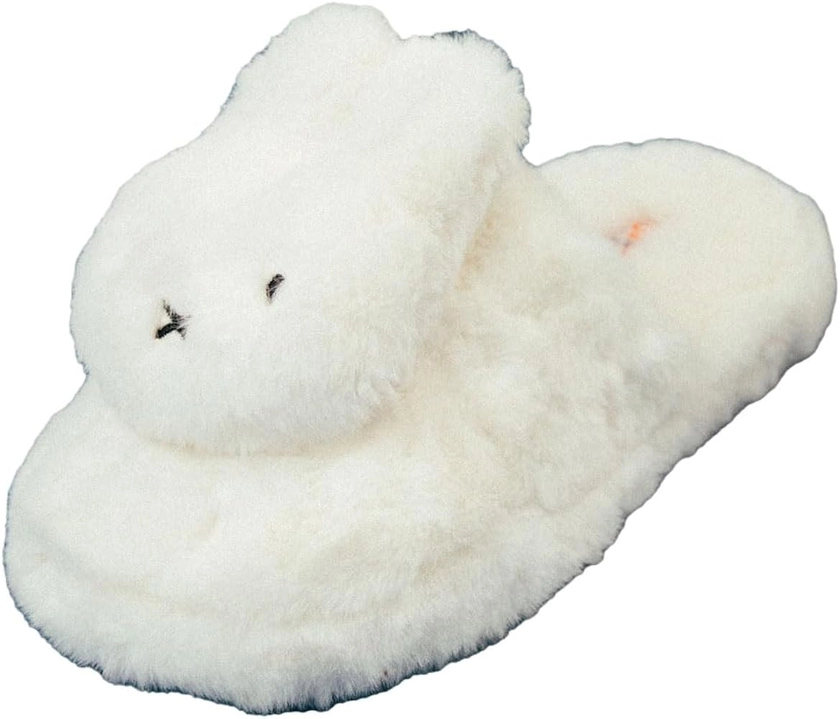 TruffleShuffle Miffy Fluffy Slip On Slippers