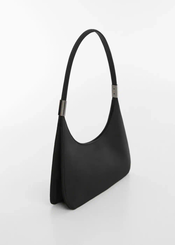 Shoulder bag with metallic details - Women | Mango United Kingdom