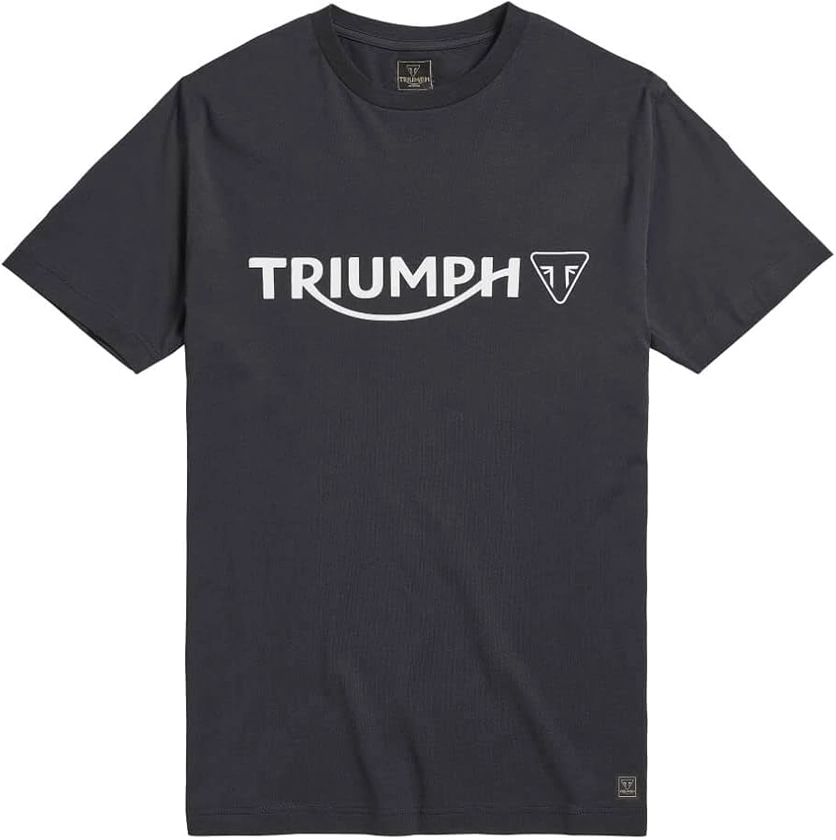 Camiseta original Triumph Motorcycles Cartmel Jet Negro (pequeño)