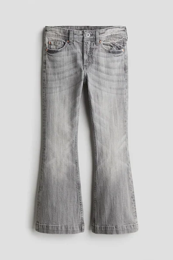 Slim Fit Flared Leg Jeans