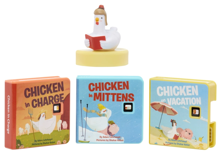 Little Tikes Story Dream Machine Cluck, Cluck Story Collection, Storytime, Books, HarperCollins, Audio Play Character, Toy Gift for Toddlers, Kids Girls Boys Ages 3+