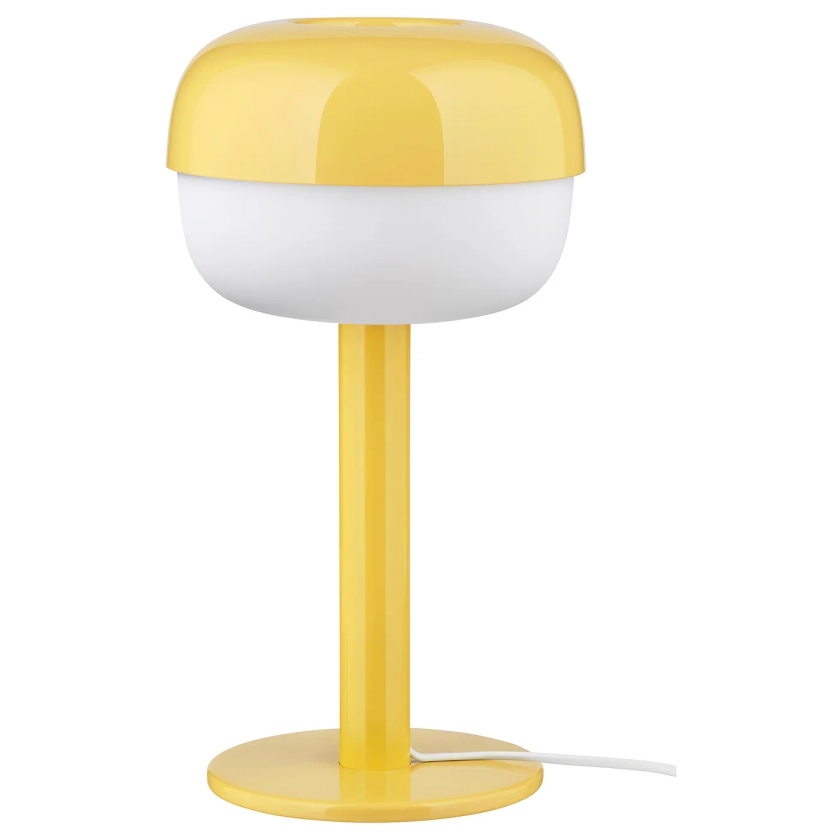 BLÅSVERK Lampe de table - jaune 36 cm