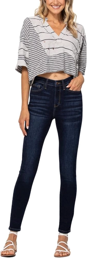 Judy Blue High Waist Non Distressed Skinny Jeans