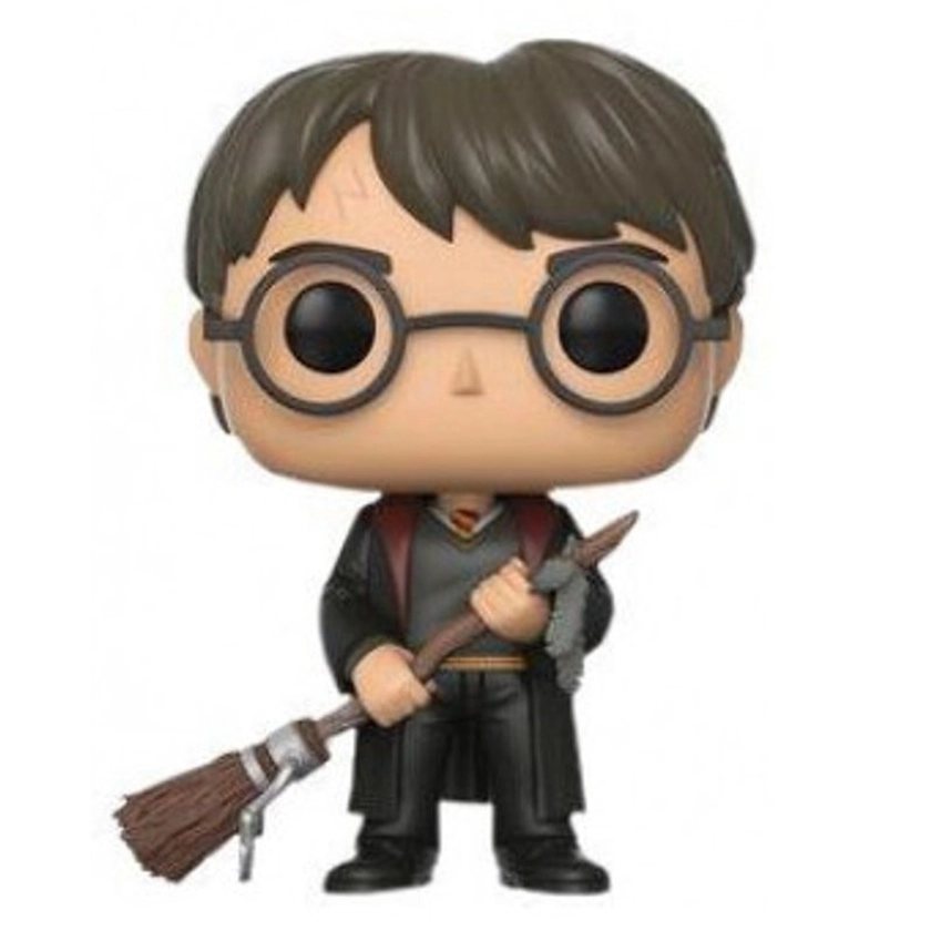 Figurine Harry Potter Avec Firebolt / Harry Potter / Funko Pop Movies 51 / Exclusive Spécial Édition