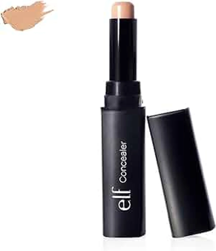 e.l.f. Cosmetics Cosmetics Cosmetics Concealer Stick, Lightweight Concealer covers Acne, Discoloration & Dark Circles, Beige