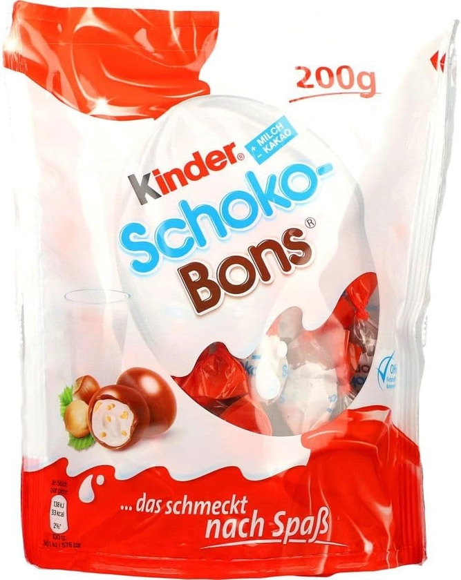 Kinder Schoko Bons 200 Grams - Pack of 1 : Amazon.co.uk: Grocery
