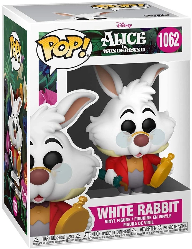 Funko Pop! 1062 - Disney Alice Aux Pays Des Merveilles - Le Lapin Blanc