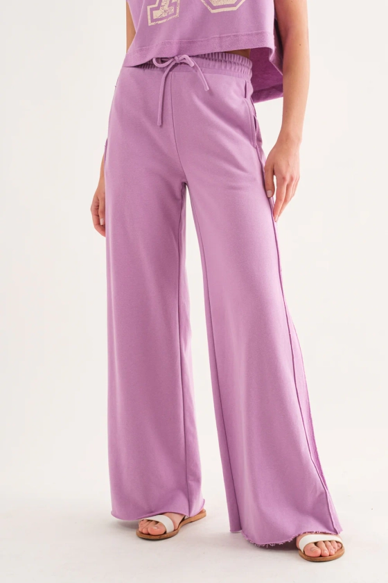 Wide Leg Relaxed Fit Pants