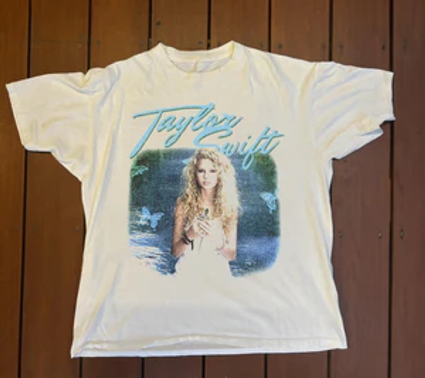 OG TAYL0R SW1FT WHITE PROMO T-SHIRT