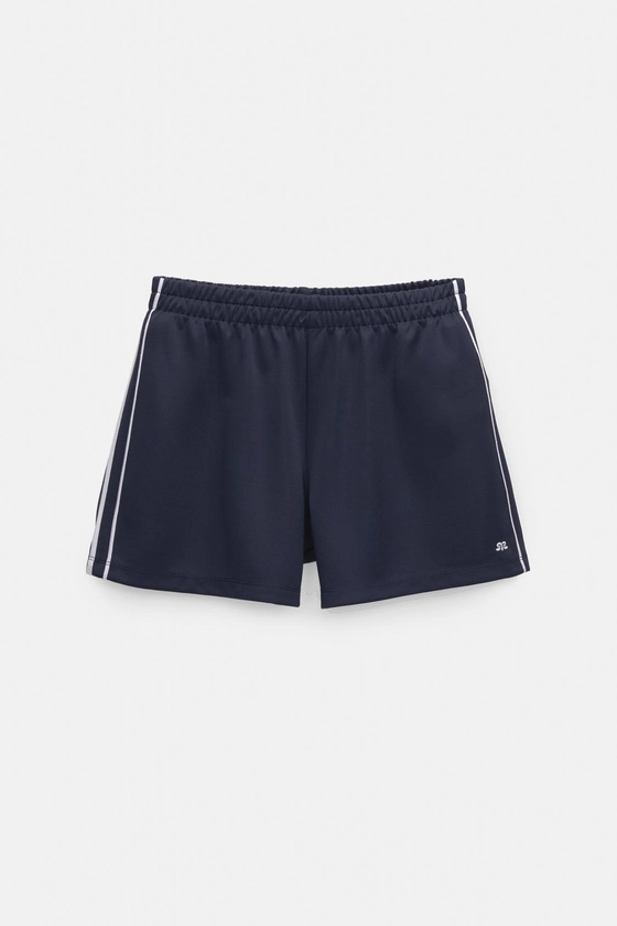 Tracksuit Bermuda shorts with trims