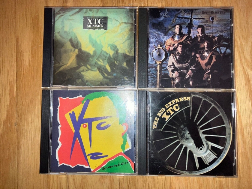 4 XTC CDs - Black Sea, Mummer, Big Express &amp; Drums &amp; Wires