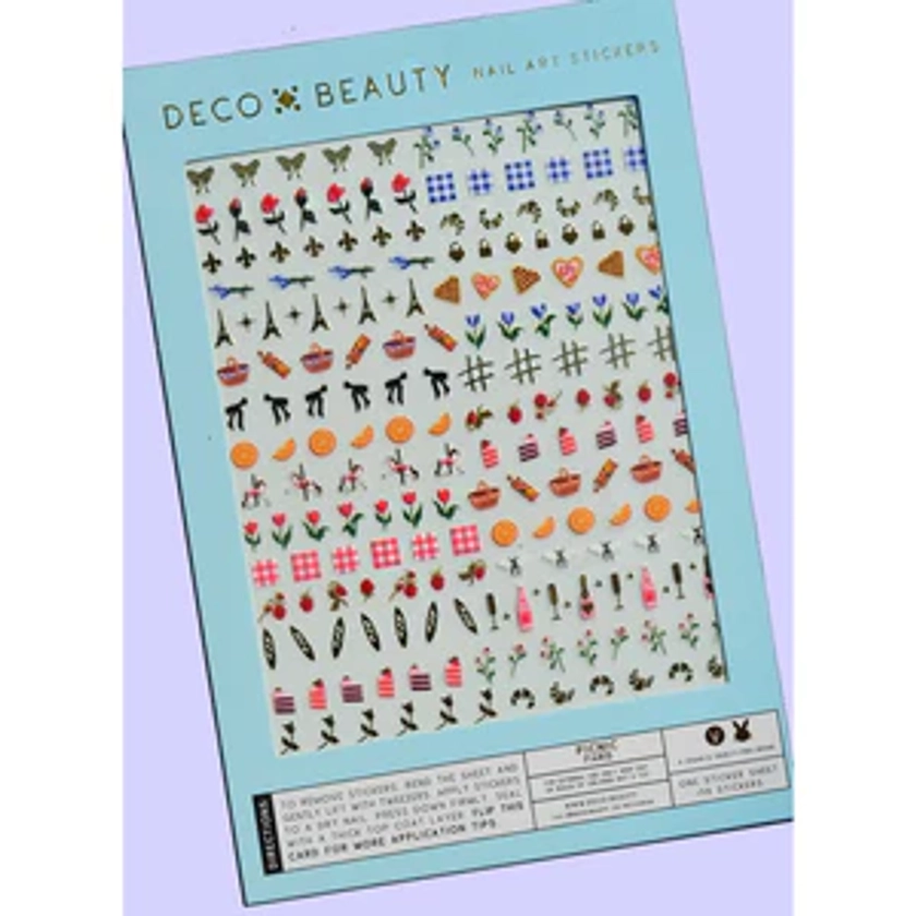 Deco Beauty - Nail Art Stickers - Picnic (Paris)