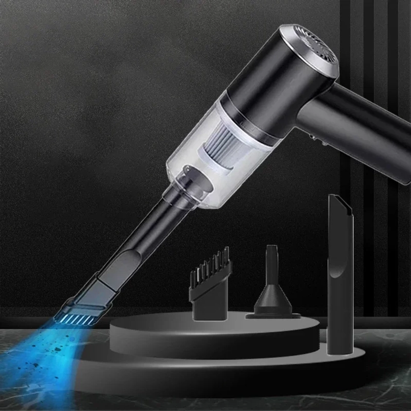 Powerful Wireless Portable Cleaning Machine Car Vacuum Cleaner Strong Suction Mini Handheld Vacuum Cleaner for Car and Home