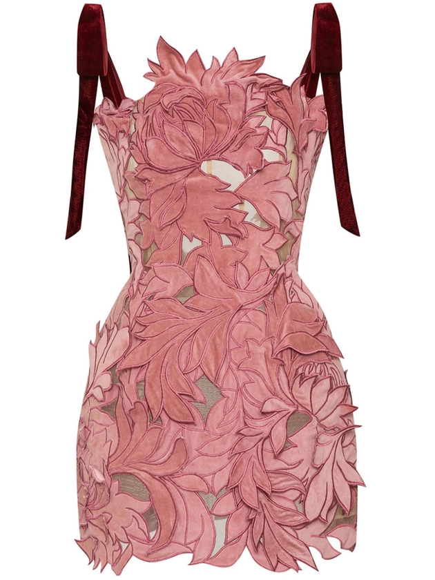 robe Peony en velours