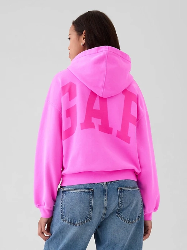 Vintage Soft Cropped Hoodie