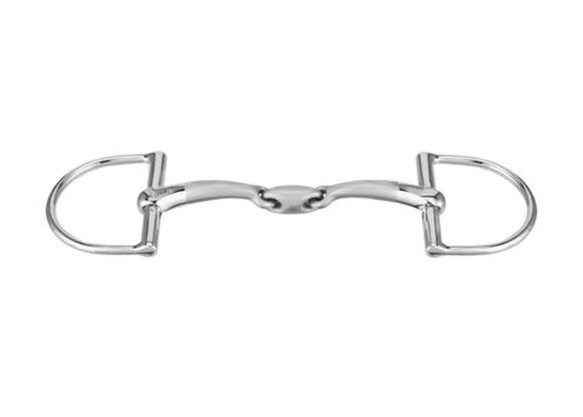 Herm Sprenger® Satinox Double-Jointed D-Ring Snaffle Bit with 14mm Mouth | Dover Saddlery
