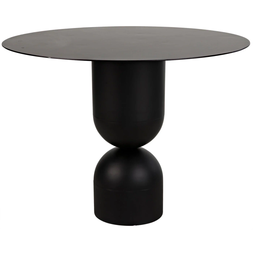 Wanda Dining Table - Black Steel