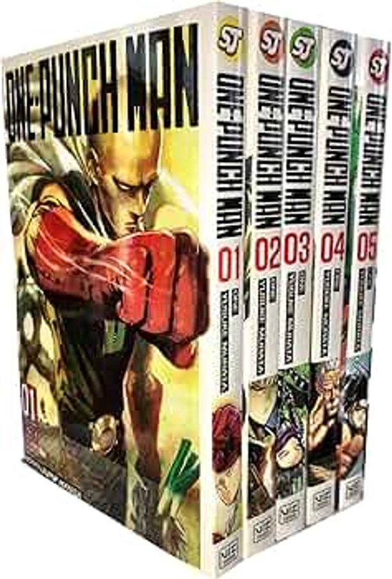 One-Punch Man Volume 1-5 Collection 5 Books Set (Series 1)