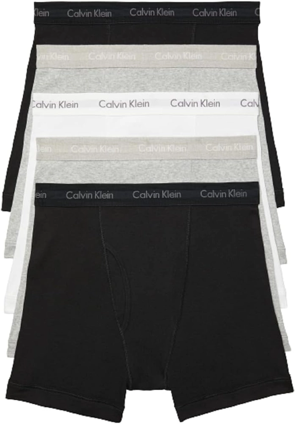 Calvin Klein Men's Cotton Classics 5-Pack Boxer Brief