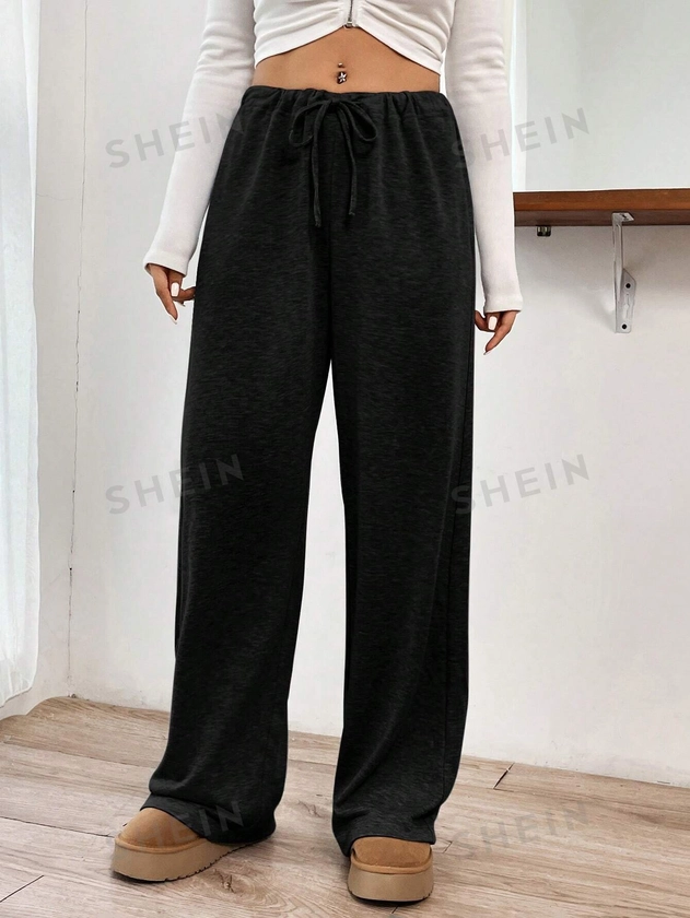 Search oversized straight sweatpants | SHEIN USA