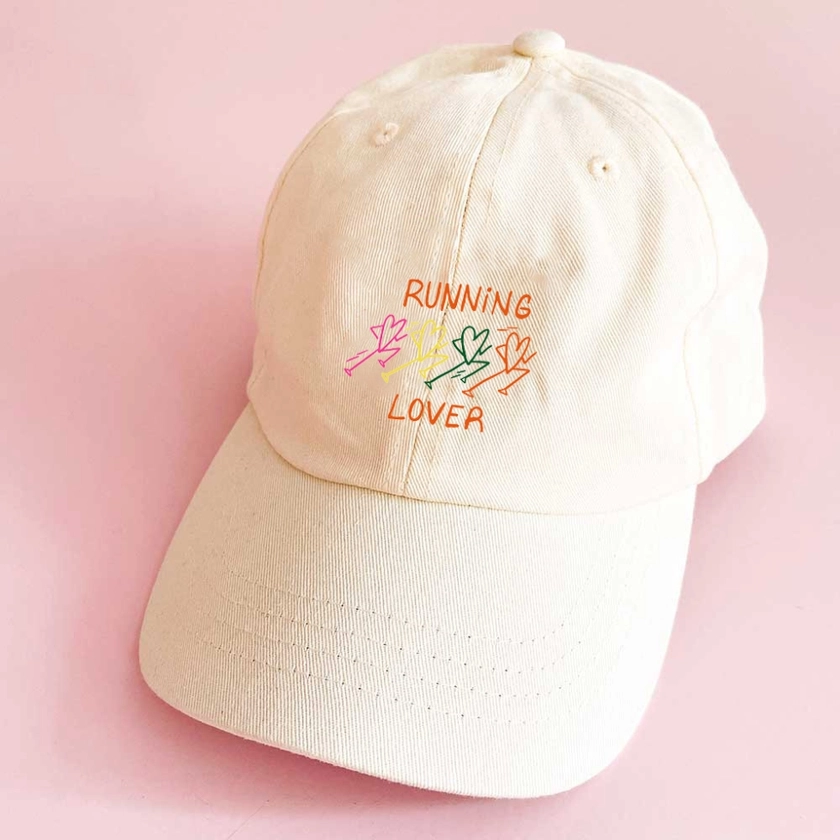 CASQUETTE CREME RUNNING LOVER