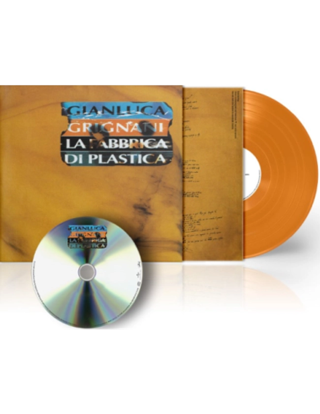 Grignani Gianluca - La fabbrica di Plastica (LP colorato + CD Lmt Ed.)