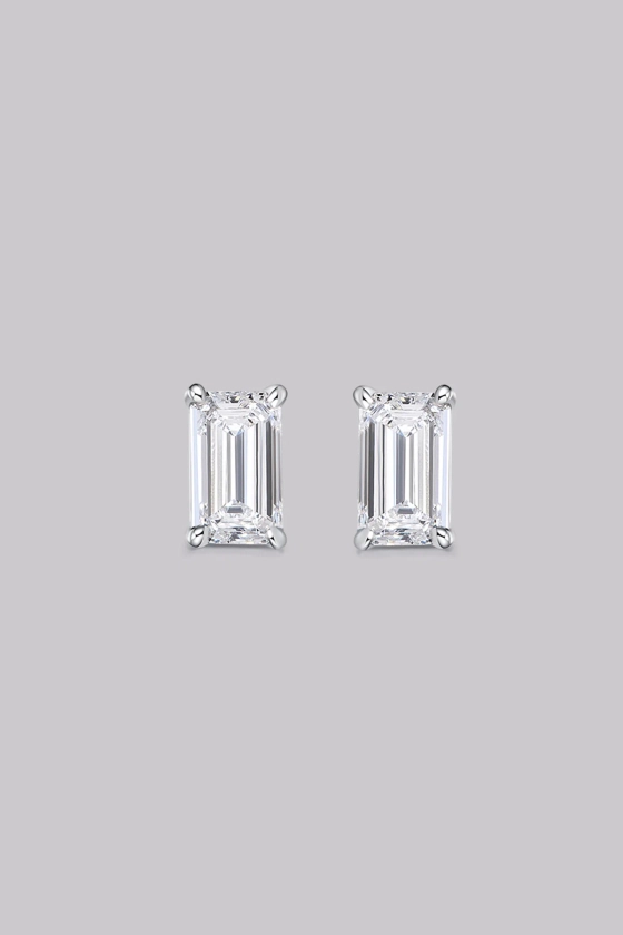 Clous d'Oreilles Émeraude (0.60ct) Or 18 Carats