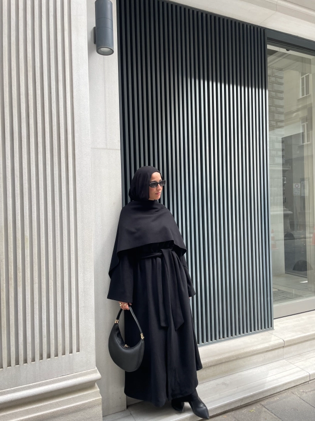 Black Abaya coat