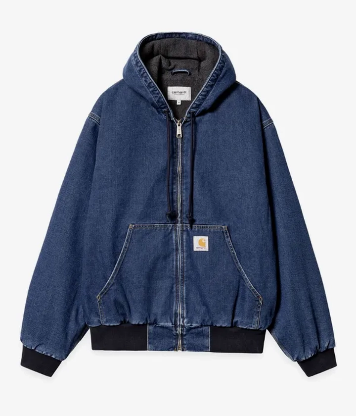 Shop Carhartt WIP OG Active Organic Maitland Jacket (blue stone washed) online | skatedeluxe