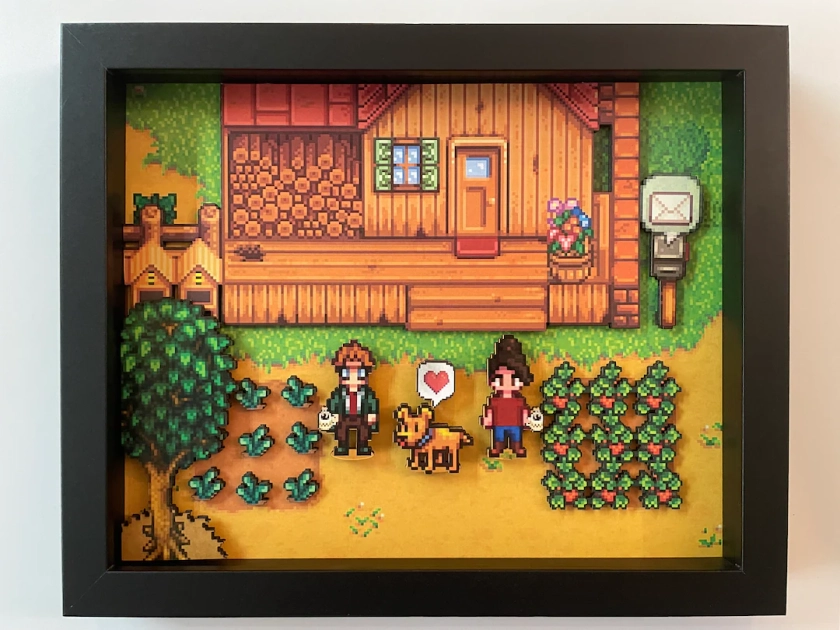 Stardew Valley 3D Shadow Box Customization Available - Etsy Australia