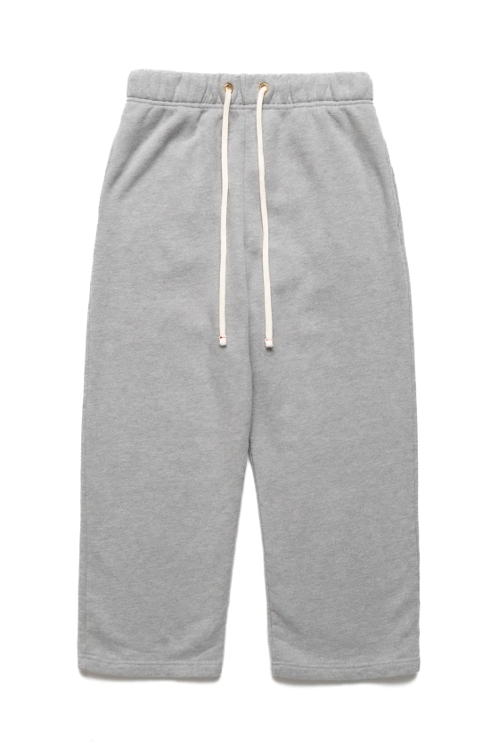 Cropped Relaxed Pant Vintage Heavyweight Fleece - Heather Grey