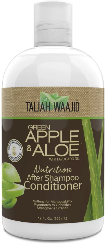 Taliah Waajid - Green Apple And Aloe Nutrition After Shampoo Conditioner 12oz