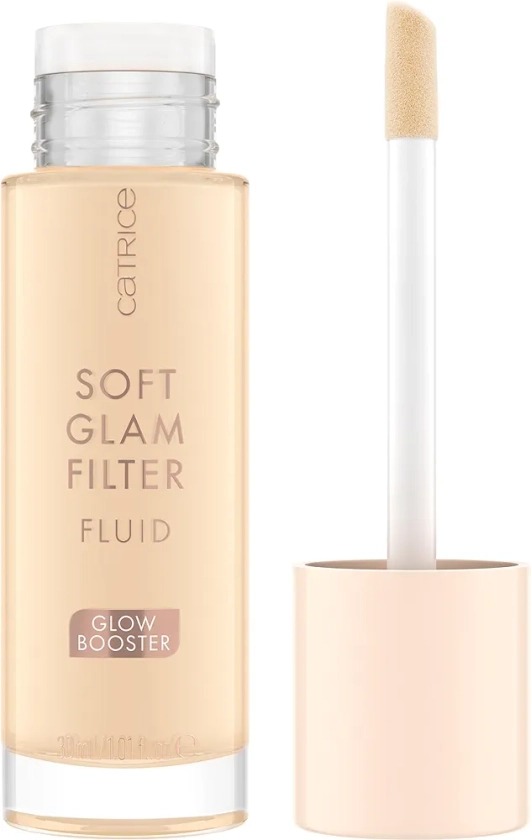 Catrice | Soft Glam Filter Fluid | Luminous Make Up Base & Highlighter for Radiant Complexion | With Vitamin E & Squalene | Vegan & Cruelty Free (02 | Fair)