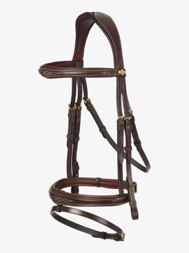 Kudos Competition Flash Bridle Havana New