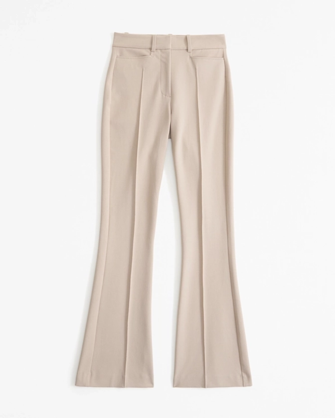 Low Rise Pintuck Tailored Boot Pant