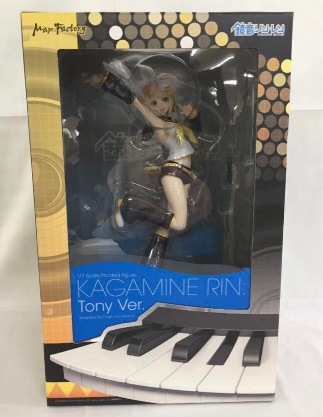 Kagamine Rin Tony Ver. Character Vocal Series 02 PVC Figure Max Factory Japan