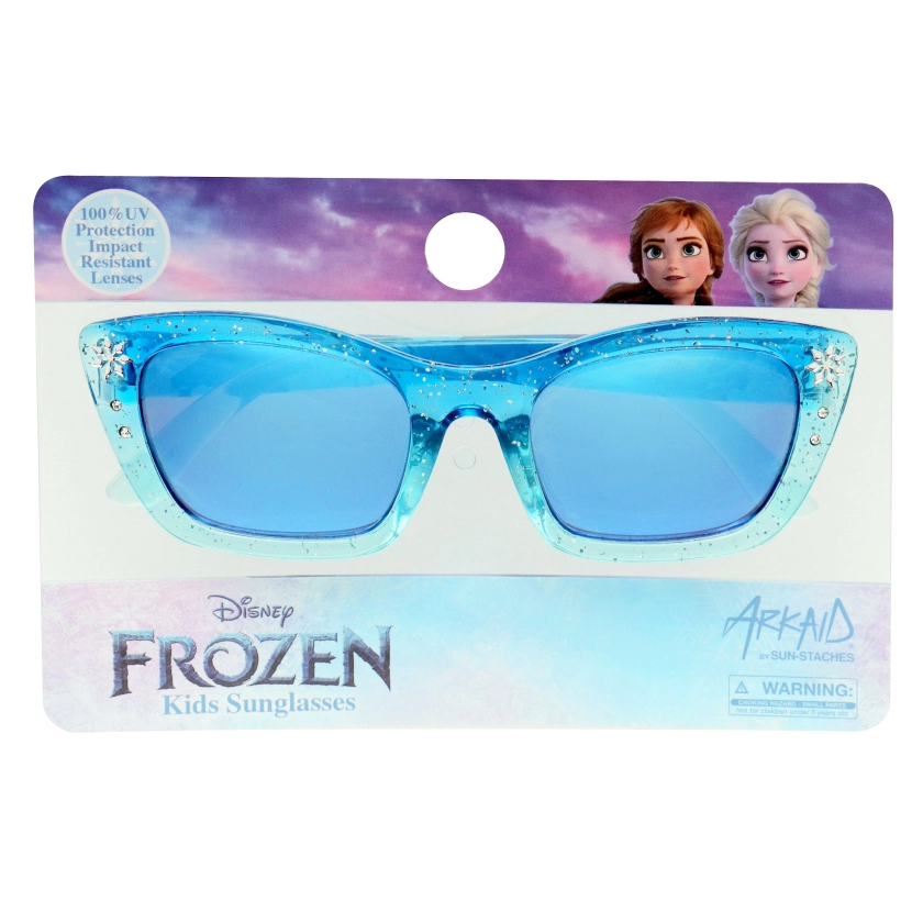 Disney Frozen Girls Blue Gradient Cat Eye Kids Sunglasses - Arkaid by SunStaches