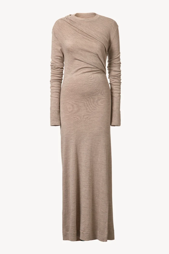 Alice Knitted Dress Camel