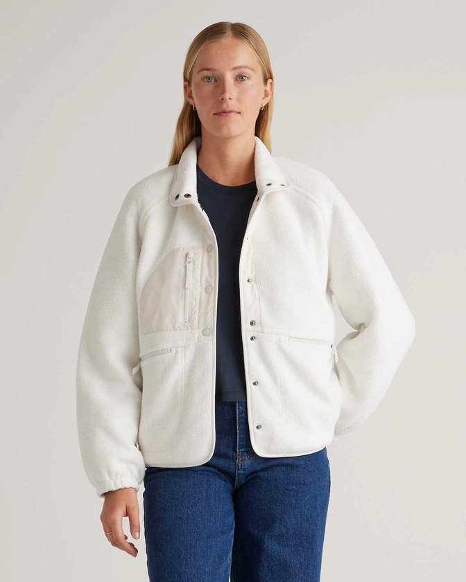 Sherpa Snap Front Jacket