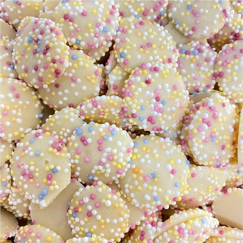 Jazzies │ Snowies │ White Chocolate Jazzles │ 500 Gram Bulk Bag │ 500g │ Assorted Sweet Pick and Mix for Parties, Gifts, and Sharing. : Amazon.co.uk: Grocery